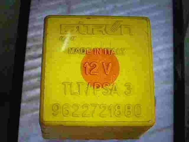 Zusatz heizung relais Peugeot 406 9622721880 96 227 218 80 Bitron TLT/ PSA 3 12V