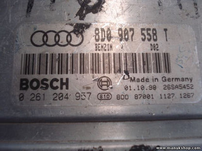 Motorsteuergerät Audi A4 BENZIN D02 8D0907558T 8DO907558T 0261204957 26SA0000