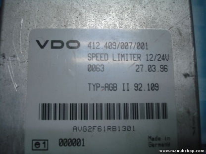 Steuergerät MAN L2000 412409007001 VDO 412409007001 AVG3C70IB1301 VG3C70IB1301