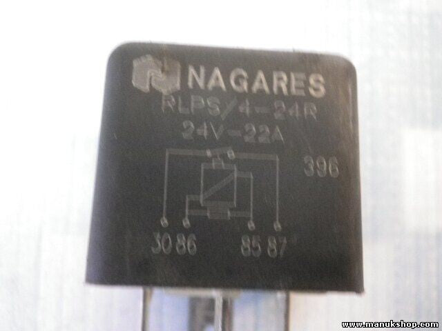 Relais NAGARES RLPS/4-24R RLPS424R 24V-22A 396