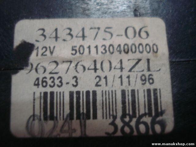 Alarm Wegfahrsperre Peugeot 306 406 96276404ZL 96 276 404 ZL 34347506
