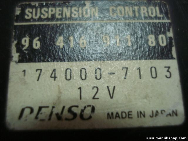 Steuergerät Niveauregulierung Peugeot 607 9641691180 DENSO 1740007103