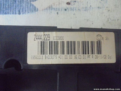 Heizungsbedienteil Opel Vectra C Signum 24441229