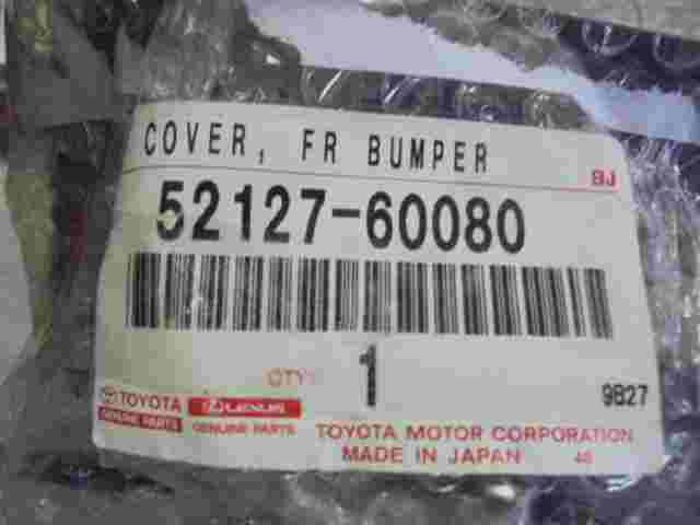 Cover FR Bumper   Toyota Land Cruiser 150 Prado J150 5212760080 52127-60080