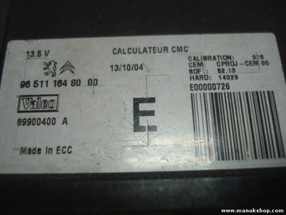 Steuergerät Citroen C5 2005 965111648000 9651116480 VALEO CMC 89900400A