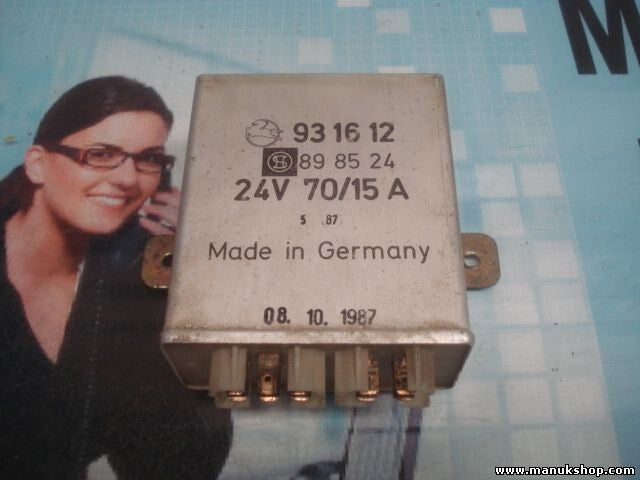 Steuergerät DAF MAN 931612 898524 24V 70/15A