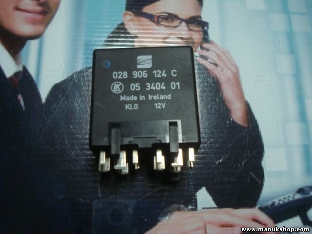 Relais 182 VW Caddy II Kasten Seat Inca 1.9 D 028906124C  LK 05340401