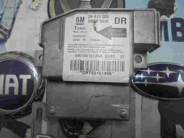 Airbagsensor Airbagsteuergerät Corsa C GM  24417006DR 24417006 TEMIC 342853160
