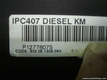 Kombiinstrument Tacho Saab 9-3 IPC407 DIESEL KM P12776075 7 08 03995 70803995