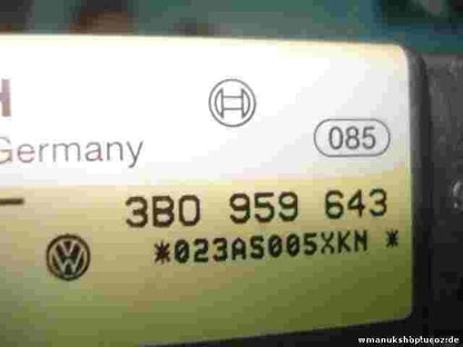 Airbagsensor Airbagsteuergerät Passat 3B2 3B0959643 3BO959643 BOSCH 0285001177