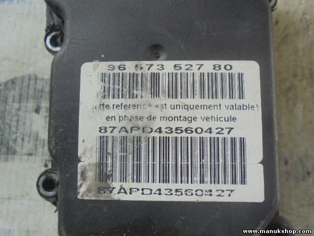 ABS Steuergerät Peugeot 307 BOSCH 0 265 800 395 0265800395 9659457180 9657352780
