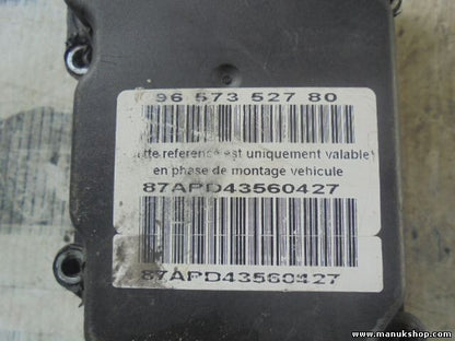 ABS Steuergerät Peugeot 307 BOSCH 0 265 800 395 0265800395 9659457180 9657352780