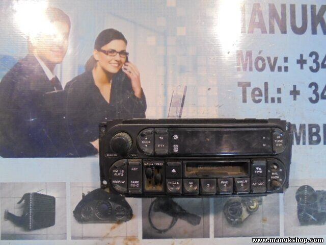 Radio CD Jeep Grand Cherokee Chrysler 300M P04858513AKA