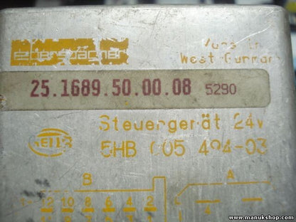 Standheizung Steuergerät  Renault 251689500008 5HB00549403 Hella 5HB 005 494 -03