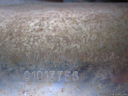 Auspuff Peugeot Citroën 2.7 HDI 01017756 Wimetal 7R PSA K144 7RPSAK144