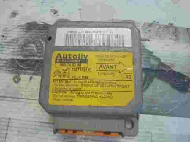 Airbagsensor Airbagsteuergerät Partner Berlingo AC 9637176880 550748300