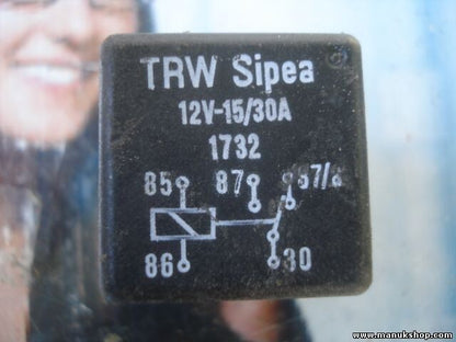 Relais Iveco Daily EuroStar I/II Van/Bus TRW Sipea 12V-15/30 1732