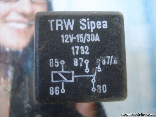 Relais Iveco Daily EuroStar I/II Van/Bus TRW Sipea 12V-15/30 1732