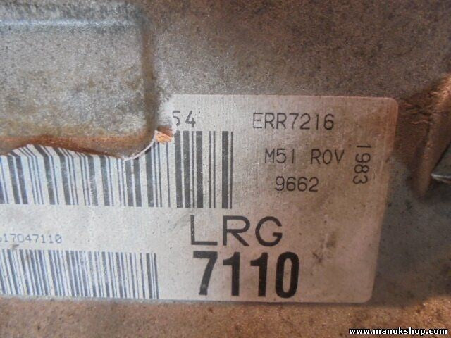 Zylinderkopfdeckel Land Rover II LP 2.5 113 PS 23659578 ERR7216 M51 ROV 9662