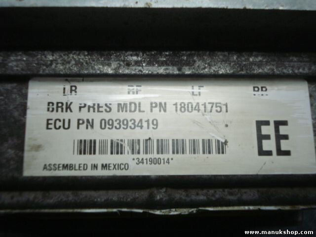 Hydraulikblock Daewoo Tacuma EE 18041751 18041751 09393419 12225839 96264655