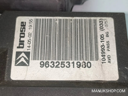 Fensterheber motor vorne recht Citroen C5 9632531980 104993105 101387102