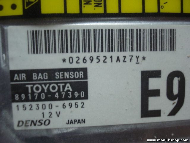 Airbagsensor Airbagsteuergerät Toyota Prius E9 8917047390 89170-47390 1523006952