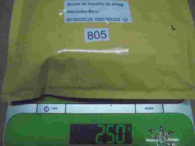 Airbagsensor Airbagsteuergerät Mercedes-Benz W168 Q7 0018203126