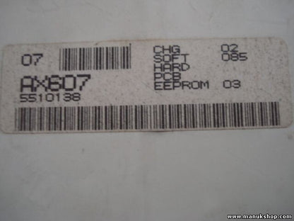 Bordcomputer Nissan Micra K12 CHG 02 SOFT 085 HARD PCB EEPROM 03 AX607 5510138