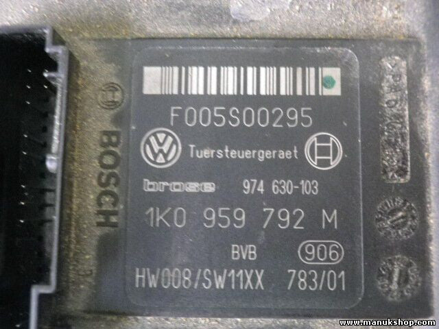 Fensterheber steuergerät VW Golf 5 Seat BOSCH 1K0959792M HW008/SW11XX