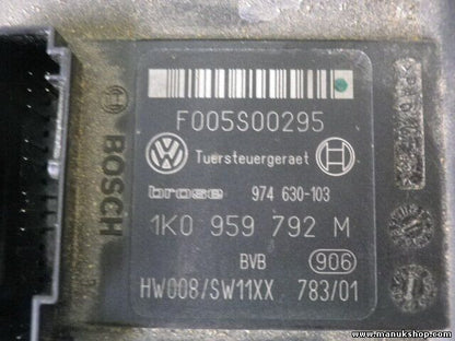 Fensterheber steuergerät VW Golf 5 Seat BOSCH 1K0959792M HW008/SW11XX
