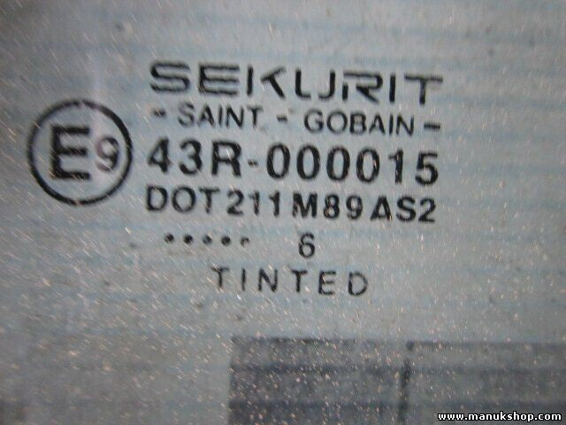 Dreieckscheibe Seitenscheibe hinten rechts Nissan Terrano Ford T2R20 43R000015