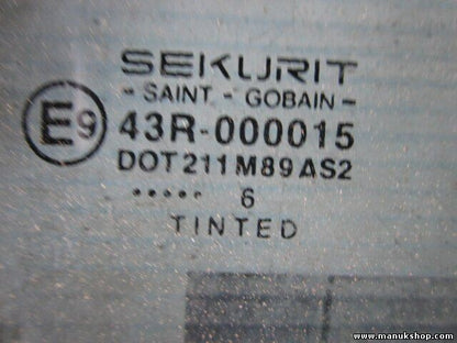 Dreieckscheibe Seitenscheibe hinten rechts Nissan Terrano Ford T2R20 43R000015