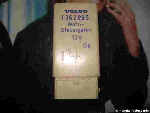 Relais Steuergerät Volvo 850 V70 S70 1362895 1 362 895 HELLA 005552-00 00555200