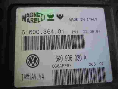 Motorsteuergerät Seat Ibiza Cordoba 6K0906030A 6KO906030A 6160036401 IAW1AVV4