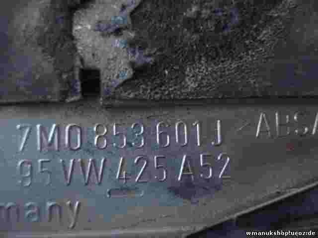 Emblem Logo Seat Alhambra 7M0853601J 7MO853601J ABB/PC 95VW 425 A52 95VW425A52