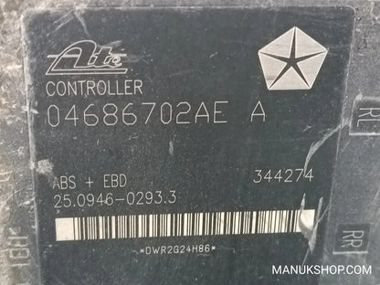 ABS Hydraulikblock Chrysler Voyager 04686702AE 344274 2594602933 25.946-0293.3