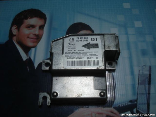 Airbagsensor Airbagsteuergerät Opel  24417008DT 24417008 DT A7 TEMIC 327963935