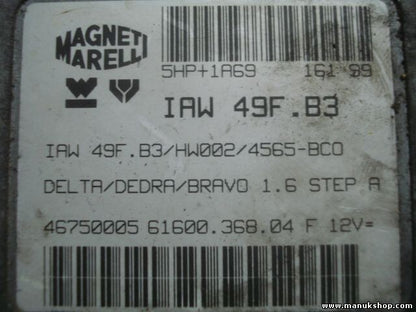 Steuergerät Fiat Brava IAW49FB3 46750005 IAW 49F B3 0046750005