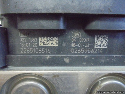 ABS Hydraulikblock Fiat Ducato Jumper 0265956214 2265106516 51964374 0265244043