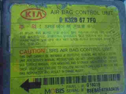 Airbagsensor Airbagsteuergerät Kia Rio 0K32B677F0 0K32B-67-7F0 B3EBAP47AA0435