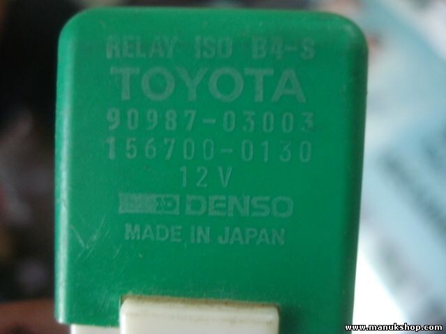 Relais Toyota Lexus Corolla E11 9098703003 90987-03003 1667000130 166700-0130