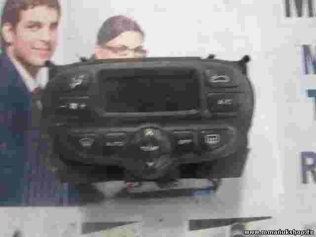 Klimabedienteil Peugeot 206 196430550XT BEHR E2426 01 9140010483
