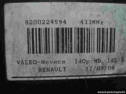 Steuergerät Kartenleser Renault Laguna II Espace Mk4 8200224594 VALEO-Nevers MB