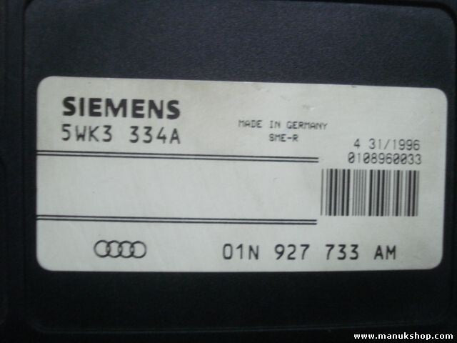 Getriebesteuerung Audi A4 01N927733AM 01N 927 733 AM SIEMENS 5WK3334A