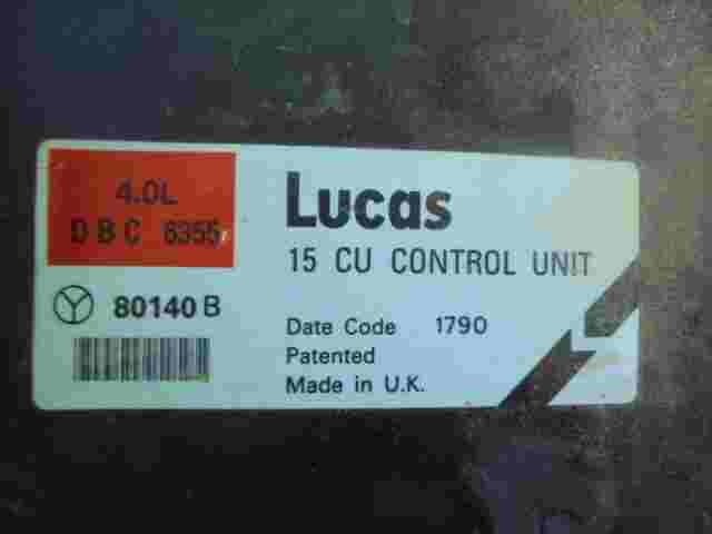 Motorsteuergerät Jaguar 4.0L 80140B 80140 B LUCAS DBC 6355 DBC6355