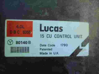 Motorsteuergerät Jaguar 4.0L 80140B 80140 B LUCAS DBC 6355 DBC6355