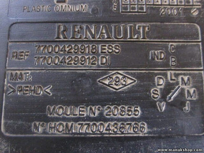 Tank Kraftstofftank Renault Scenic 1.9 dCi RX4 7700429912 7700436766 7700429918