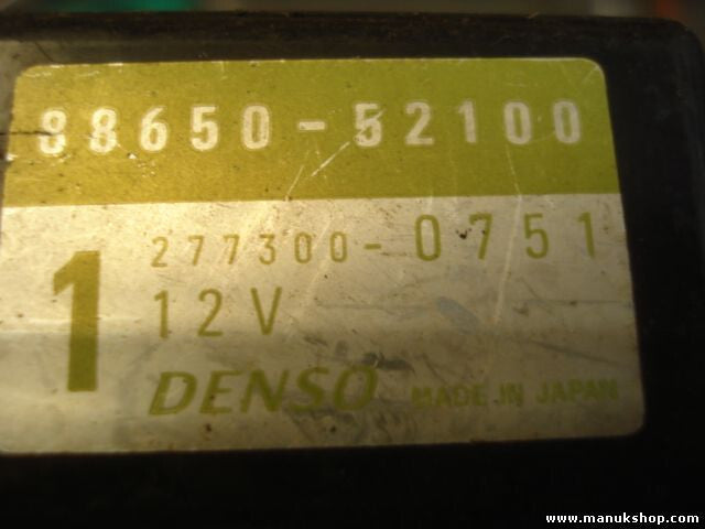 Relais Toyota Yaris 8865052100 88650-52100 DENSO 2773000751 277300-0751