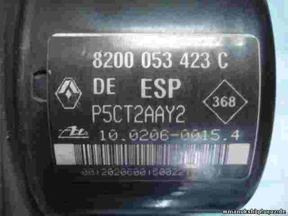 ABS Hydraulikblock Renault Laguana 8200053423C P5CT2AAY2 10020600154 00008285E0
