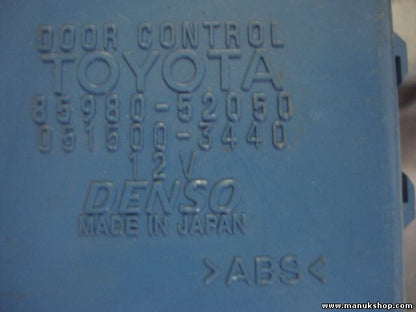 Empfänger Türsteuerung Toyota Yaris 8598052050 85980-52050 DENSO 0515003440